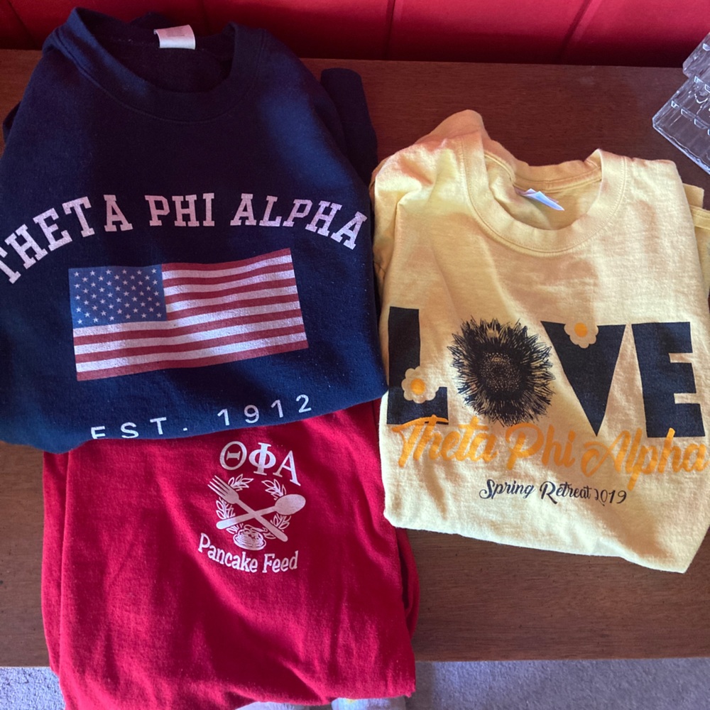 Theta Phi Alpha Medium Shirt Bundle - image 1